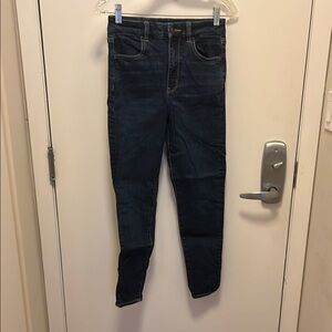 Women's Dark Blue Jeans